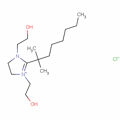 2-(dimethylheptyl)-4,5-dihydro-1,3-bis(2-hydroxyethyl)-1H-imidazolium chloride 93905-00-1