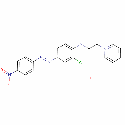 93919-16-5  1-[2-[[2-chloro-4-[(4-nitrophenyl)azo]phenyl]amino]ethyl]pyridinium hydroxide
