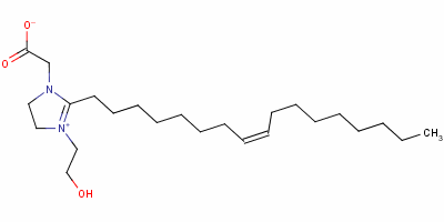 93919-86-9  (Z)-1-(carboxylatomethyl)-2-(heptadec-8-enyl)-4,5-dihydro-3-(2-hydroxyethyl)-1H-imidazolium