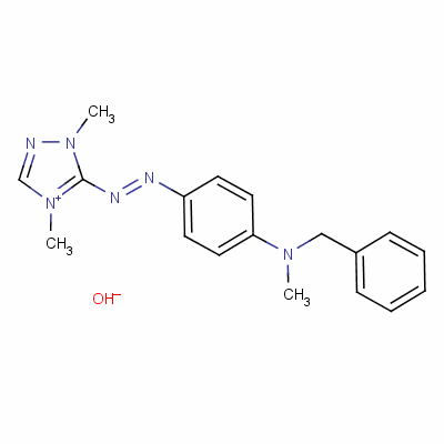 93923-64-9  3-[[4-[benzylmethylamino]phenyl]azo]-1,4-dimethyl-1H-1,2,4-triazolium hydroxide