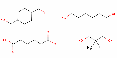 93925-08-7  Hexanedioic acid, mixed esters with 1,4-cyclohexanedimethanol, 1,6-hexanediol and neopentyl glycol