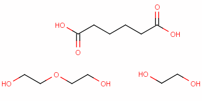 93925-09-8  Hexanedioic acid, mixed esters with diethylene glycol and ethylene glycol
