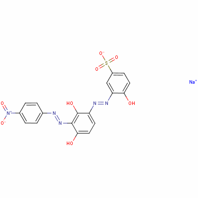 93939-97-0  sodium 3-[[2,4-dihydroxy-3-[(4-nitrophenyl)azo]phenyl]azo]-4-hydroxybenzenesulphonate