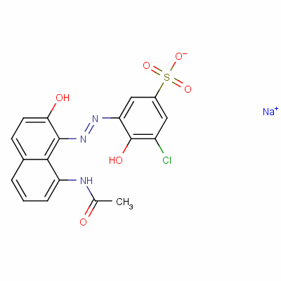 93940-51-3  sodium 3-[(8-acetamido-2-hydroxy-1-naphthyl)azo]-5-chloro-4-hydroxybenzenesulphonate