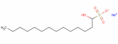 93941-93-6  sodium 1-hydroxytetradecane-1-sulphonate