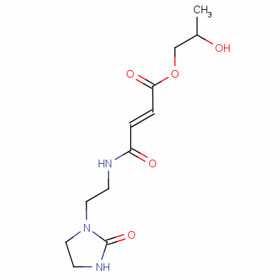 93942-72-4  2-hydroxypropyl 4-oxo-4-[[2-(2-oxoimidazolidin-1-yl)ethyl]amino]-2-butenoate