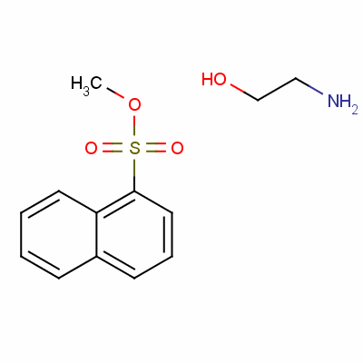 93951-50-9  1-methylnaphthalene-1-sulphonic acid, compound with 2-aminoethanol (1:1)