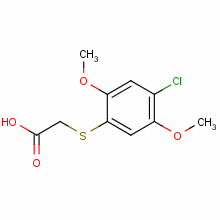 93962-55-1  [(4-chloro-2,5-dimethoxyphenyl)thio]acetic acid