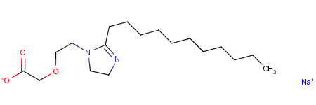 93963-06-5  sodium [2-(4,5-dihydro-2-undecyl-1H-imidazol-1-yl)ethoxy]acetate