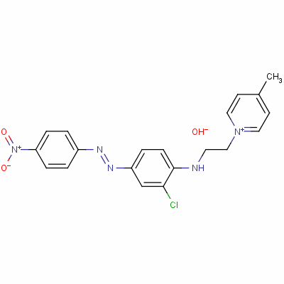 93966-73-5  1-[2-[[2-chloro-4-[(4-nitrophenyl)azo]phenyl]amino]ethyl]-4-methylpyridinium hydroxide