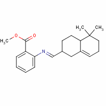 94021-71-3  methyl 2-[[(octahydro-5,5-dimethyl-2-naphthyl)methylene]amino]benzoate