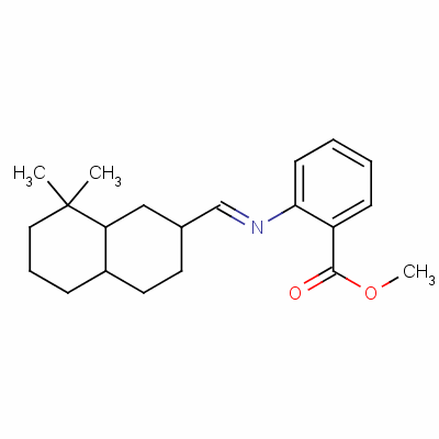 94021-92-8  methyl 2-[[(octahydro-8,8-dimethyl-2-naphthyl)methylene]amino]benzoate