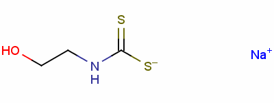 94023-54-8  sodium (2-hydroxyethyl)dithiocarbamate