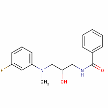 94030-95-2  N-[3-[(3-fluorophenyl)methylamino]-2-hydroxypropyl]benzamide