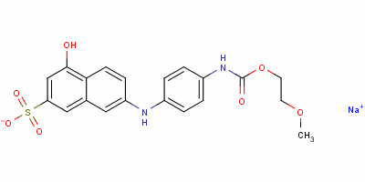 94086-84-7  sodium 4-hydroxy-7-[4-[(2-methoxyethoxycarbonyl)amino]anilino]naphthalene-2-sulphonate