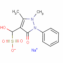 94088-41-2  sodium 2,3-dihydro-α-hydroxy-1,5-dimethyl-3-oxo-2-phenyl-1H-pyrazole-4-methanesulphonate