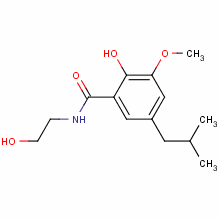 94088-72-9  N-(2-hydroxyethyl)-5-isobutyl-3-methoxysalicylamide