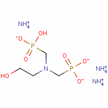 94107-64-9  triammonium hidrogen [[(2-hidroksietil)imino]bis(metilen)]bifosfonat