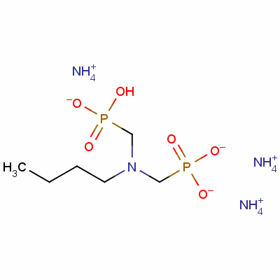 94107-79-6  triammonium hydrogen [(butylimino)bis(methylene)]bisphosphonate