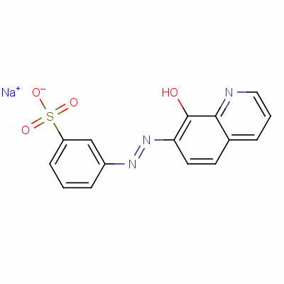 94109-25-8  sodium 3-[(8-hydroxyquinolin-7-yl)azo]benzenesulphonate