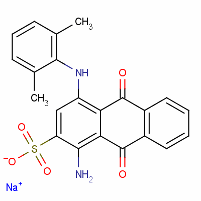 94110-13-1  sodium 1-amino-4-(2,6-dimethylanilino)-9,10-dihydro-9,10-dioxoanthracene-2-sulphonate