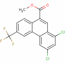 94133-65-0  methyl 1,3-dichloro-6-(trifluoromethyl)phenanthren-9-carboxylate