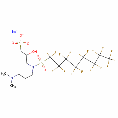 94133-90-1  sodium 3-[[3-(dimethylamino)propyl][(heptadecafluorooctyl)sulphonyl]amino]-2-hydroxypropanesulphonate