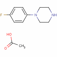 94135-91-8  1-(p-fluorophenyl)piperazinium acetate