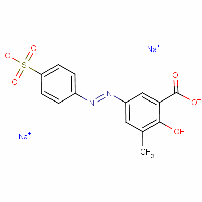 94159-93-0  3-methyl-5-[(4-sulphophenyl)azo]salicylic acid, sodium salt