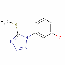 94201-88-4  m-[5-(methylthio)-1H-tetrazol-1-yl]phenol