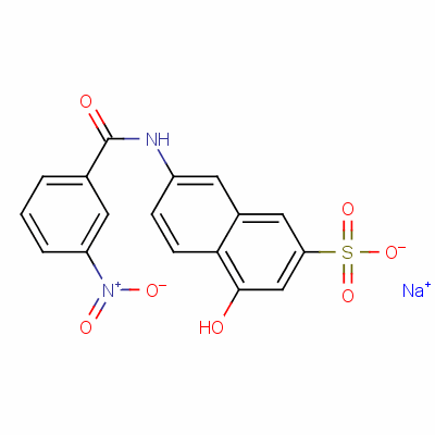 94232-36-7  sodium 4-hydroxy-7-[(3-nitrobenzoyl)amino]naphthalene-2-sulphonate