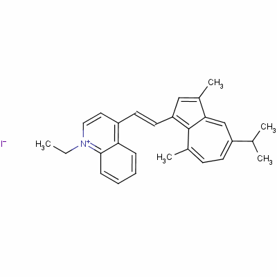 94232-65-2  1-ethyl-4-[2-[5-isopropyl-3,8-dimethylazulen-1-yl]vinyl]quinolinium iodide