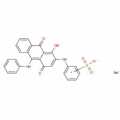 94248-16-5  sodium [[10-anilino-4,9-dihydro-1-hydroxy-4,9-dioxo-2-anthryl]amino]benzenesulphonate