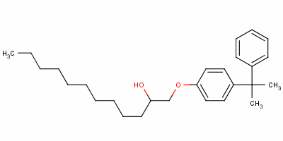 94313-93-6  1-[4-(1-methyl-1-phenylethyl)phenoxy]dodecan-2-ol