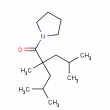 94333-40-1  1-[2,4-dimethyl-2-(isobutyl)-1-oxopentyl]pyrrolidine