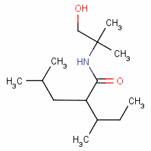 94333-41-2  N-(2-hydroxy-1,1-dimethylethyl)-2-isobutyl-3-methylvaleramide