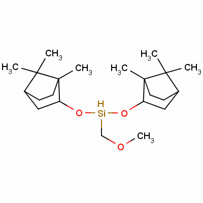 94349-23-2  methoxymethylbis[(1,7,7-trimethylbicyclo[2.2.1]hept-2-yl)oxy]silane