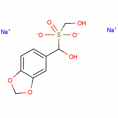 94349-31-2  sodium (1,3-benzodioxol-5-yl)dihydroxymethyl monosulphite