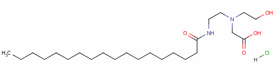 95046-22-3  N-(2-hydroxyethyl)-N-[2-[(1-oxooctadecyl)amino]ethyl]glycine monohydrochloride