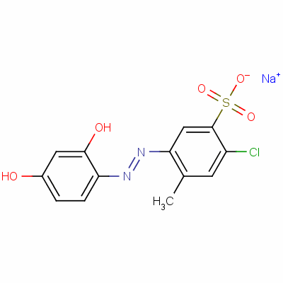 95873-56-6  sodium 3-chloro-6-[(2,4-dihydroxyphenyl)azo]toluene-4-sulphonate