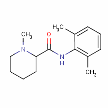 96-88-8  N-(2,6-dimetilfenil)-1-metilpiperidina-2-carboxamida