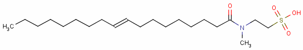 97-80-3  kwas (Z)-2-(metyloleyoamino)etanosulfonowy