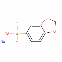 97337-81-0  sodium 1,3-benzodioxole-5-sulphonate