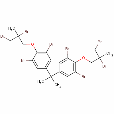 2,2-双[3,5-二溴-4-(2,3-二溴甲基丙氧基)苯基]丙烷 97416-84-7