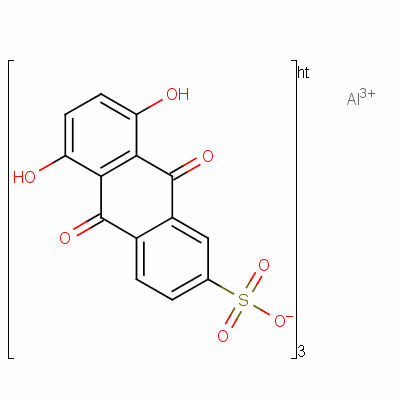 98493-35-7  aluminium tris[9,10-dihydro-5,8-dihydroxy-9,10-dioxoanthracene-2-sulphonate]