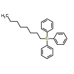 17106-33-1  oktil (trifenil) silan