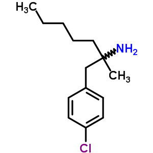 1743-65-3  1-(4-chlorophenyl)-2-methylheptan-2-amine