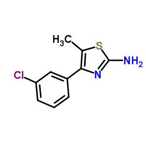 206555-32-0  4-(3-chlorophenyl)-5-methyl-1,3-thiazol-2-amine