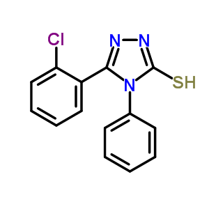 23711-34-4  5-(2-chlorophenyl)-4-phenyl-4H-1,2,4-triazole-3-thiol