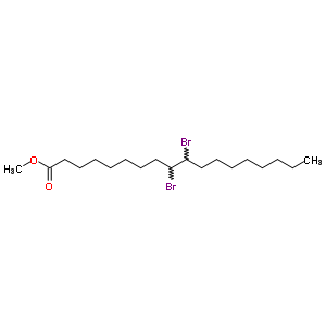 25456-04-6  methyl 9,10-dibromooctadecanoate